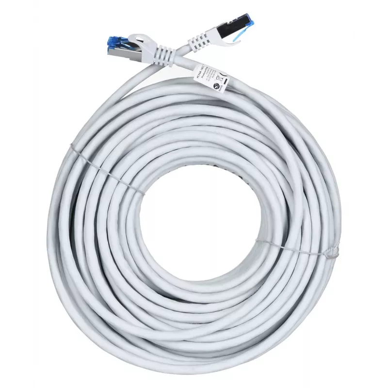 Lanberg Patchcord S/FTP Cat.6a 20m Pilka LSZH