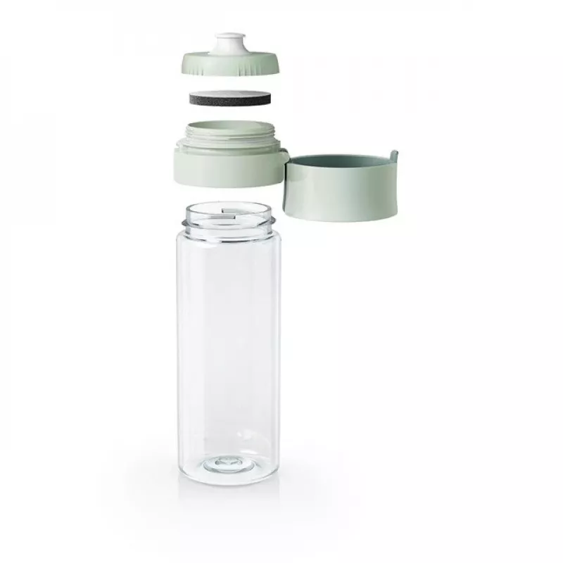 Filtravimo butelis BRITA Vital Pastelinė žalia 600 ml su 5 MicroDisc filtro diskais (BRITA 1059295)