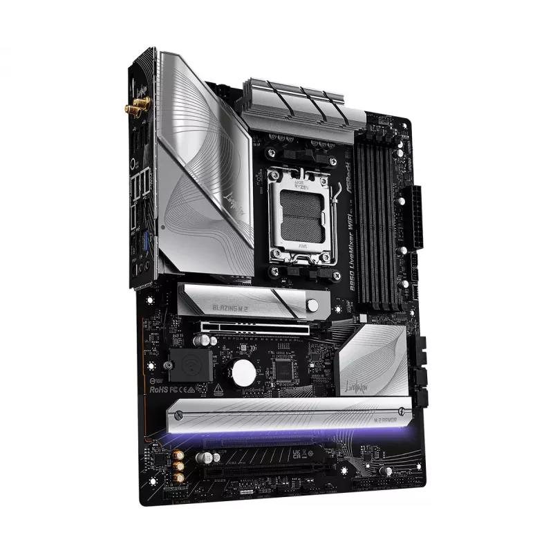 ASRock B850 LiveMixer WiFi ATX pagrindinė plokštė