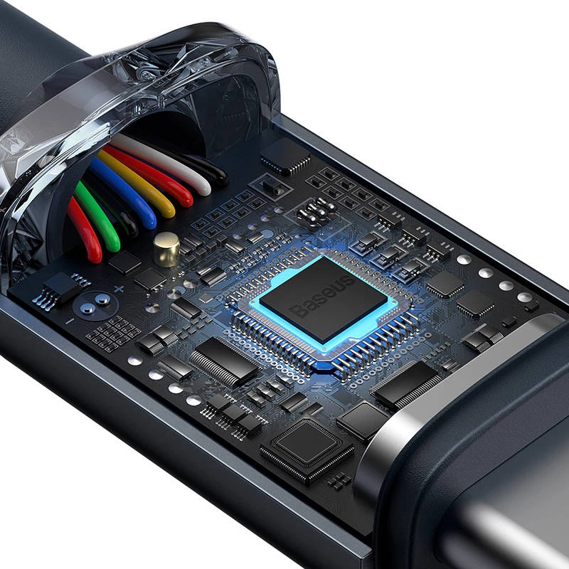 USB-C laidas Baseus CAJY000701 2 m juodas 0.48 Gbit/s