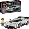 LEGO konstruktorius Bugatti Centodieci Speed Champions 77240 – 291 detalė, 1 minifigūrėlė, nuo 9 metų