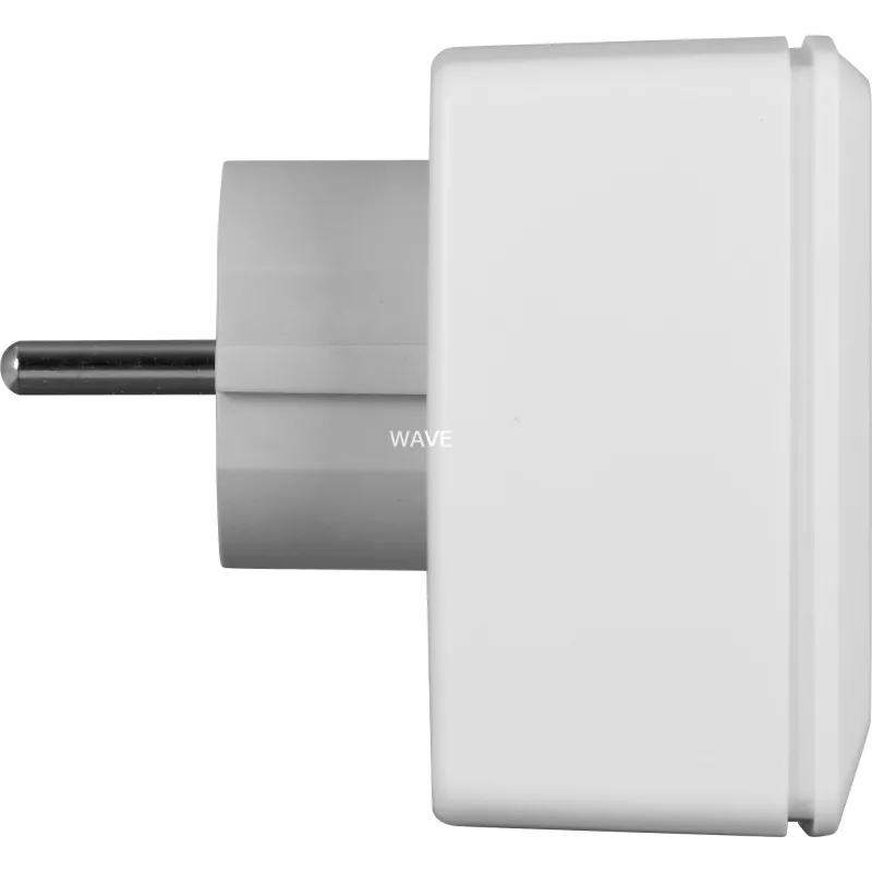 Homematic IP HMIP-PSM-2 išmanusis kištukinis lizdas, baltas, IP20, 3680 W