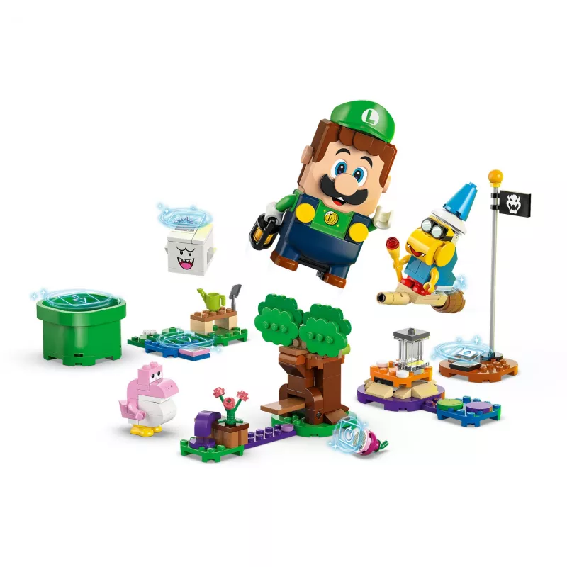 Konstruktorius LEGO 71440 Super Mario interaktyvi LEGO Luigi figūrėlė