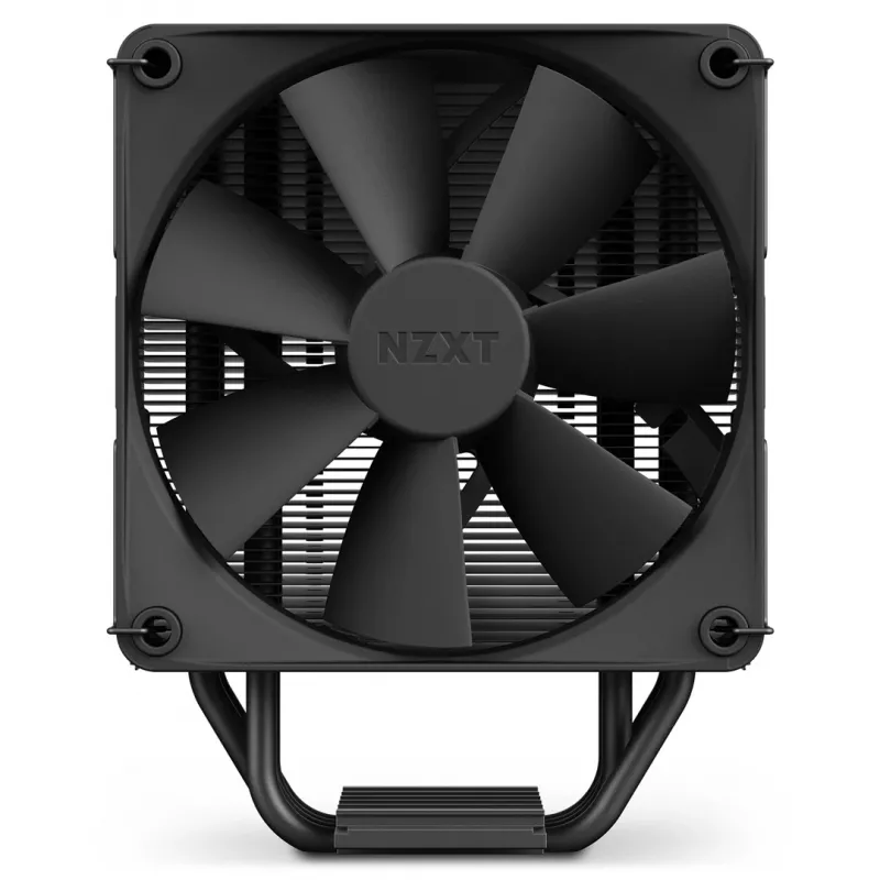 Oro aušintuvas NZXT T120 Procesorius 120 mm Juodas — 4 šilumos vamzdeliai, 120×120×26 mm ventiliatorius, PWM, varinis pagrindas