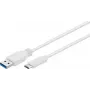 Wentronic Goobay USB 3.0 SuperSpeed laidas USB-C™, 0,2 m - USB 3.0 kištukas (A tipas) > USB-C kištukas (67189)