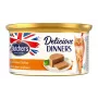 Šlapias maistas katėms BUTCHER'S Delicious Dinners su vištiena ir kalakutiena, 85 g, be grūdų, be glitimo