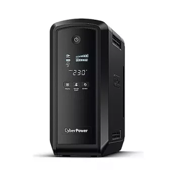 Nepertraukiamo maitinimo šaltinis CyberPower CP900EIPFCLCD, linijinis-interaktyvus, 0.9 kVA, 540 W, 6 kištukinių lizdų