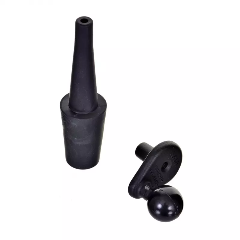 RAM Mounts X-Grip didelis telefono laikiklis su motociklo šakės stovo pagrindu