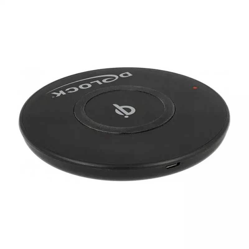 Belaidis įkroviklis DeLOCK 65917 Smartfonui, juodas, USB
