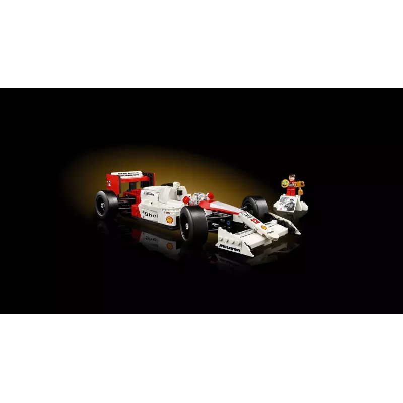 LEGO ICONS McLaren MP4/4 Ayrton Senna 10330 – konstruktorius modelis suaugusiems