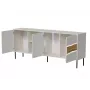Cama INSERTO 3D1W komoda 190x40x80 kašmyro + LED
