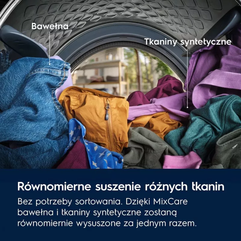 Džiovyklė Electrolux EW7D585UCP 8 kg šilumos siurblys, kondensacinė