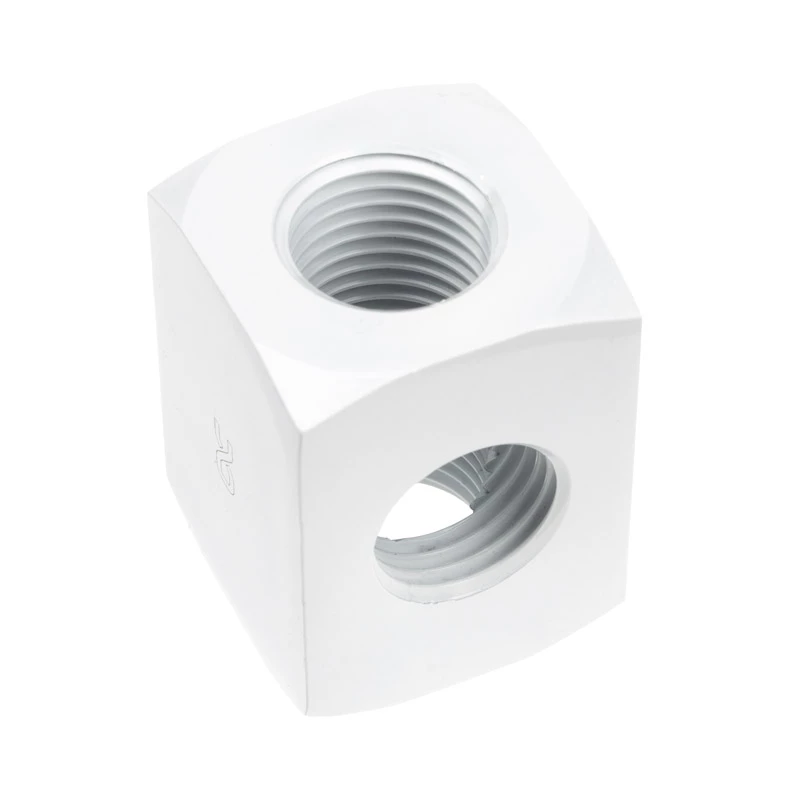 Vandens blokas Alphacool 17629 Žalvarinis Baltas 22x30x22mm