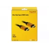 HDMI kabelis DeLOCK 85728 1,5 m Type A juodas auksuotas