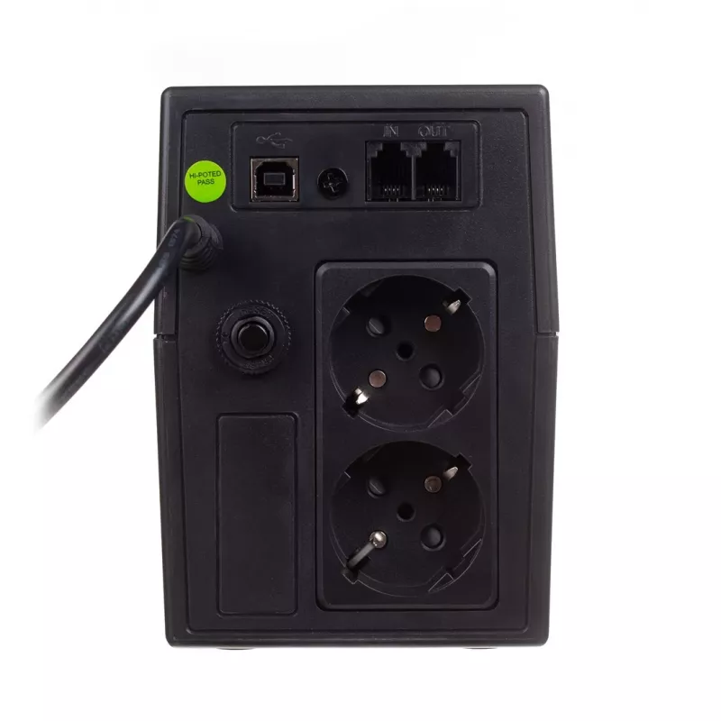 Nepertraukiamo maitinimo šaltinis UPS DIGITUS DN-170063-LCD (stalinis, 600VA)