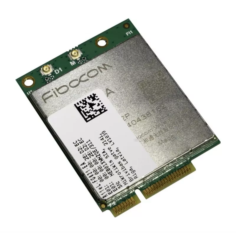 MikroTik R11eL-FG621-EA vidinis mini PCI Express LTE modemas (žalias)