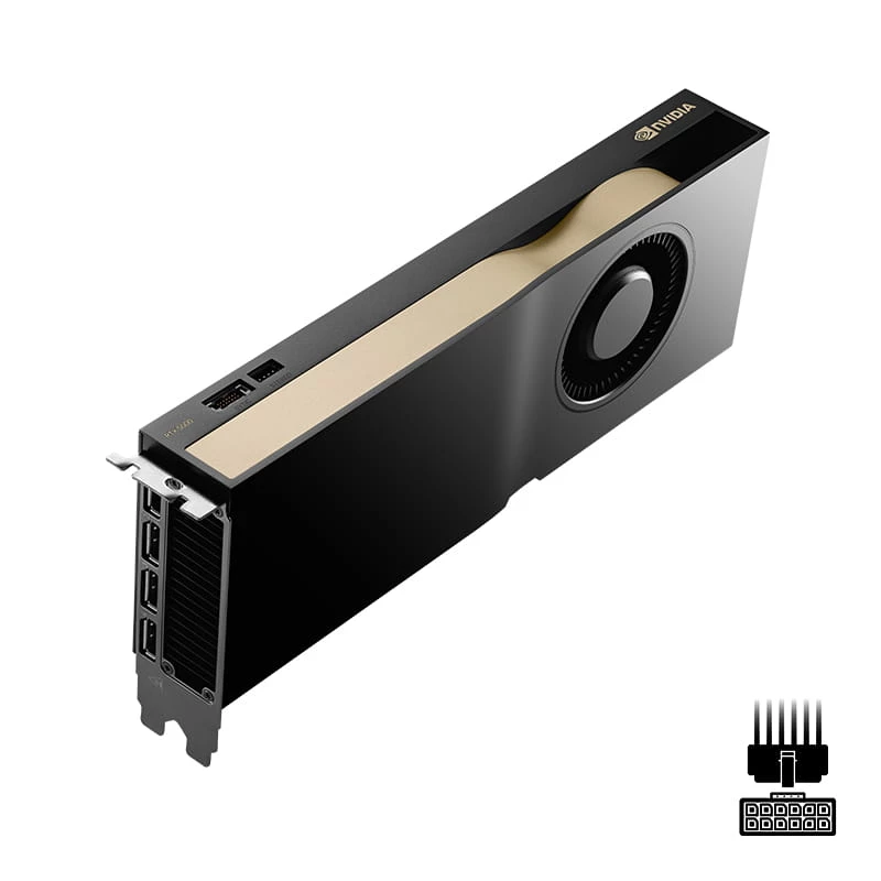 Profesionali darbo stoties vaizdo plokštė PNY RTX 5000 Ada – 32 GB GDDR6, 256 bitų, PCIe 4.0, 4x DisplayPort, 250 W