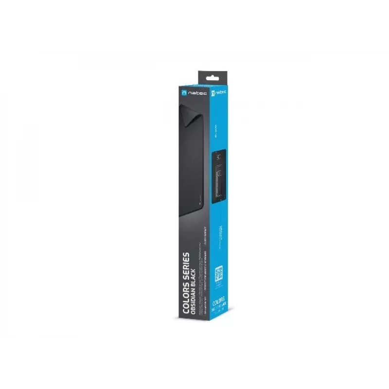 Pelės kilimėlis NATEC Colors serijos Obsidian Black