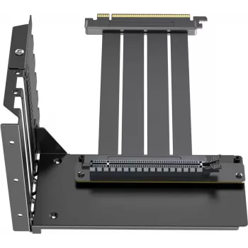 Vertikalus GPU laikiklis su PCIe 4.0 keltuvu XILENCE XZ107, juodas, suderinamas su X Case X912.ARGB
