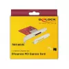 DeLOCK PCI Express > 1x išorinis CFexpress lizdas – kortelių skaitytuvas (CF) – PCI Express x4 3.0 (91748)