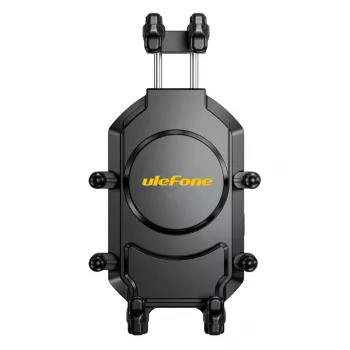 Pasyvus laikiklis UleFone Armor Mount Pro mobiliesiems telefonams – laikiklis dviračiui ir paspirtukui, juodas