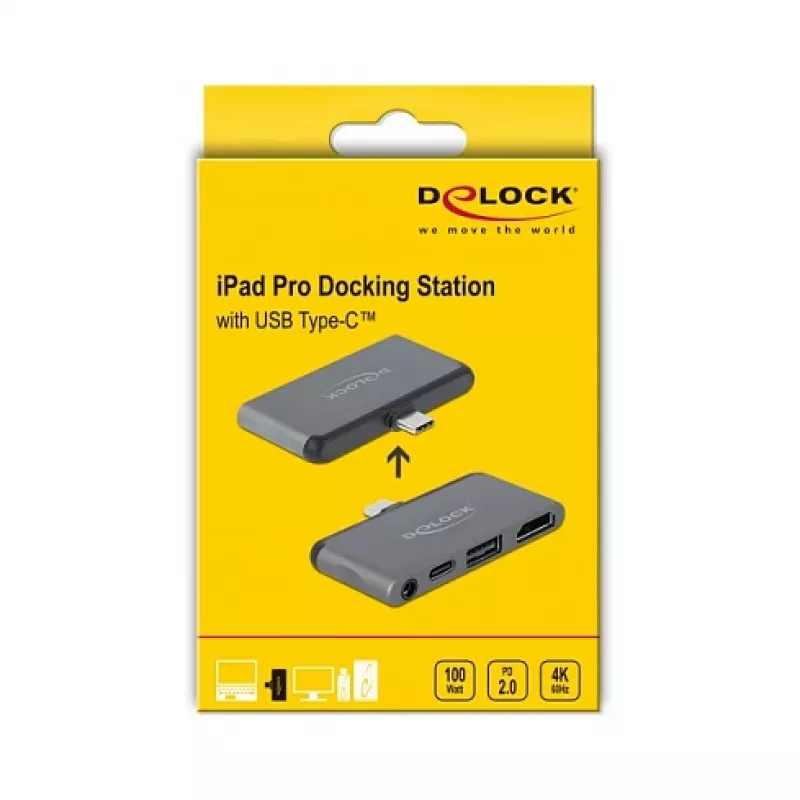 DeLOCK Mini Docking Station 4K 60 Hz