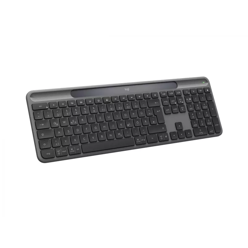 Logitech belaidė klaviatūra RF ir Bluetooth, QWERTZ vokiškas išdėstymas, grafito spalva 920-013773