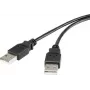USB kabelis Renkforce RF-4463046 3 m USB 2.0 juodas