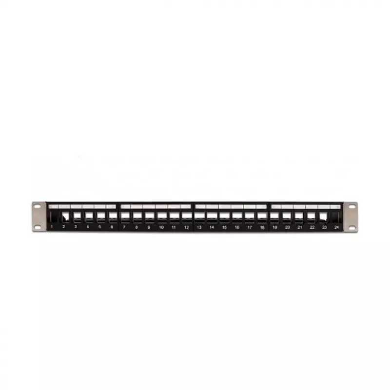 Patch Panel DeLOCK 66865 24 prievadų Keystone 1U 19 inch