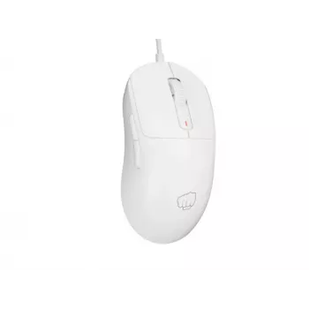 Žaidimų pelė Fury Tanto T4 — 12000 DPI, RGB, balta, USB