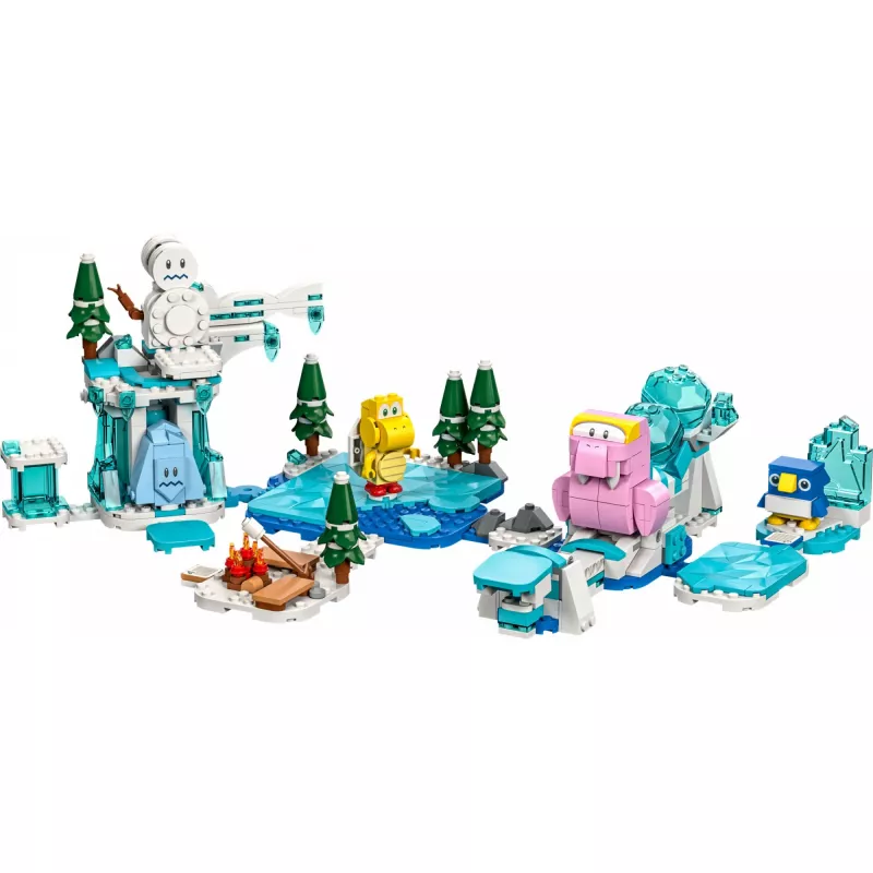 LEGO SUPER MARIO 71417 Papildymo Rinkinys – FLIPRUS SNOW ADVENTURE