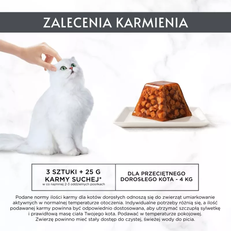 Purina Gourmet Revelations drėgnas ėdalas katėms, gabaliukai drebučiuose su višta, 2 x 57 g