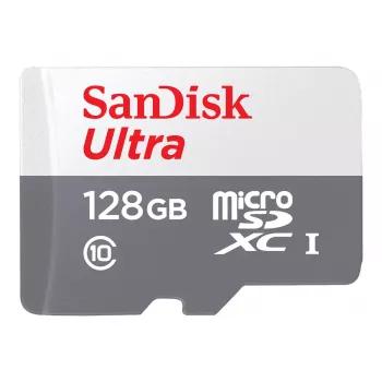 SanDisk Ultra atminties kortelė 128 GB MicroSDXC Class 10 (SDSQUNR-128G-GN3MN)