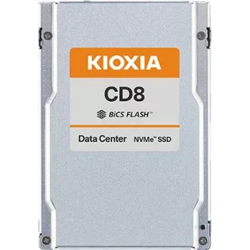 KIOXIA CD8-V Series KCD8XVUG1T60 - SSD - Mišrus naudojimas - 1600 GB - Duomenų centro SSD - Vidinė - 2,5 colio (6,4 cm) - PCIe 4,0 x4 (NVMe)