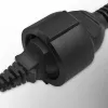 Maitinimo adapteris QOLTEC IEC 320 C14 į prancūzišką kištuką, 0,15 m laidas