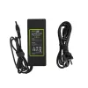 Maitinimo adapteris Green Cell AD26AP 75W 19V kintamosios srovės į nuolatinę srovę, vidaus naudojimui, nešiojamam kompiuteriui, juodas