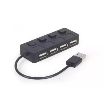 USB 2.0 4 prievadų šakotuvas Gembird UHB-U2P4-05
