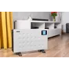 Konvekcinis elektrinis šildytuvas NOVEEN CH8000 — 2000 W, 3 galios lygiai, laikmatis, nuotolinio valdymo pultas, baltas