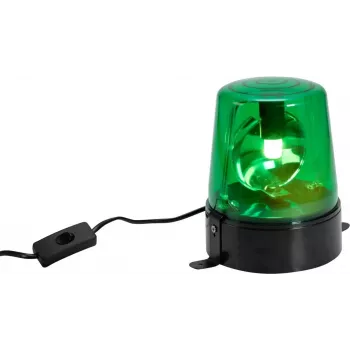 LED įspėjamasis žibintas EUROLITE DE-1 Green 50603031 – vienos spalvos žalias signalinis švyturėlis
