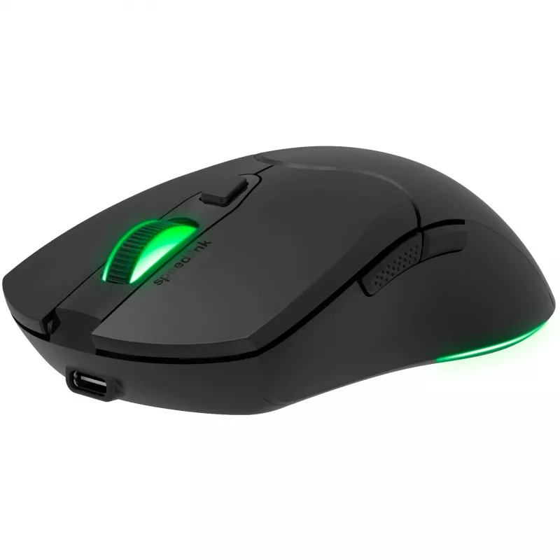 Belaidė žaidimų pelė SPEEDLINK VELOX SL-680102-BK, įkraunama, 4800 DPI, juoda