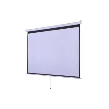 Projekcinis ekranas Sponge Silelis 200x200 cm ant trikojo, nešiojamas kvadratinis 1:1 formatas