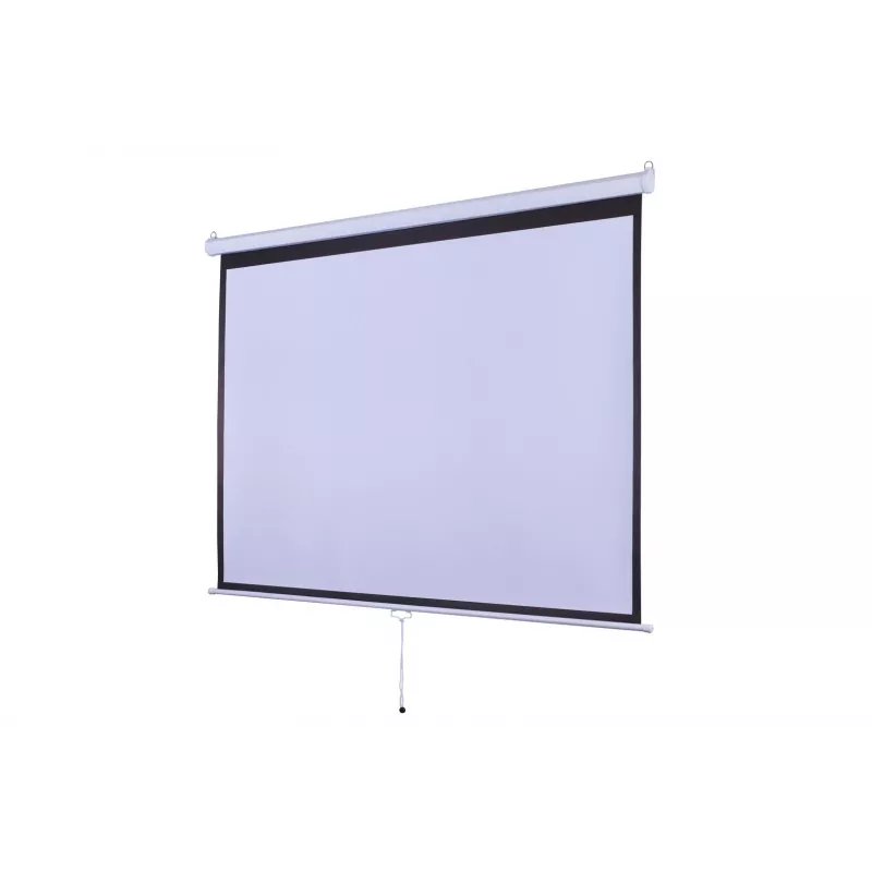 Projekcinis ekranas Sponge Silelis 200x200 cm ant trikojo, nešiojamas kvadratinis 1:1 formatas