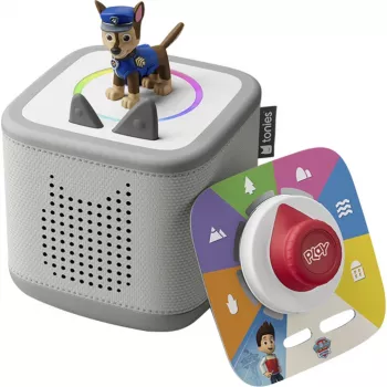 Toniebox 2 Mondgrau žaidimų rinkinys su Paw Patrol Chase garsiakalbiu