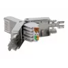 Jungtis DeLOCK 86477 RJ-45 pilka