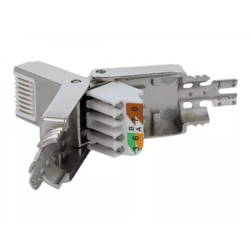 Jungtis DeLOCK 86477 RJ-45 pilka