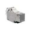 RJ-45 kištukinis lizdas Rutenbeck UM-Cat.6A pilka