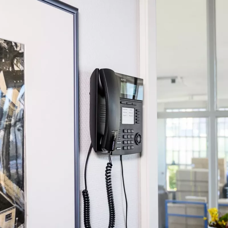 Belaidis išmanusis telefonas AGFEO ST 53 Black