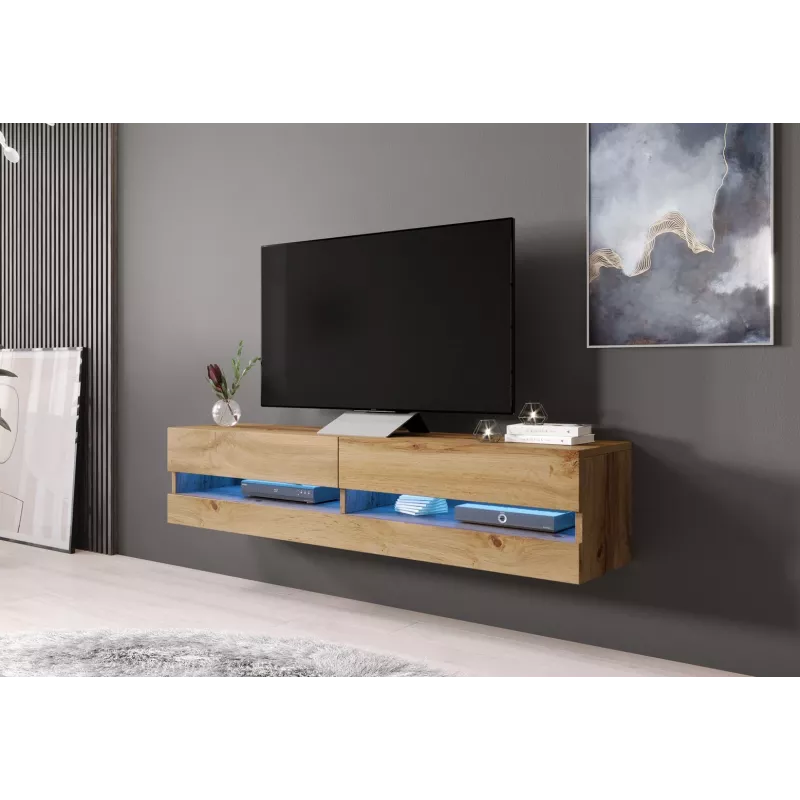 Cama TV stand VIGO nauja 30/180/40 wotan oak