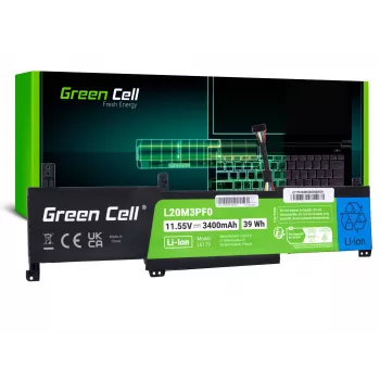Baterija Green Cell L20M3PF0, skirta Lenovo Ideapad 3-14ITL6, 15ITL6, 17ITL6, S14, V14, 15, 17 G2, G3