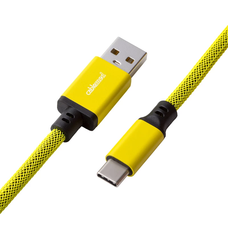 Cablemod CM-CKCA-CY-KY150KY-R USB laidas 1,5 m USB A USB C geltonas